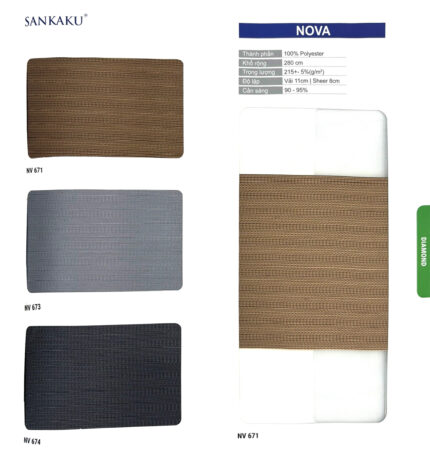 Rèm Cầu Vồng NOVA SANKAKU