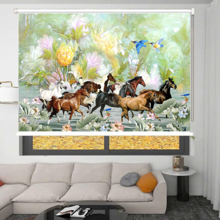 Rèm Cuốn In Tranh SANKAKU