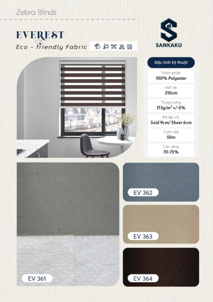 Rèm Cầu Vồng EVEREST SANKAKU