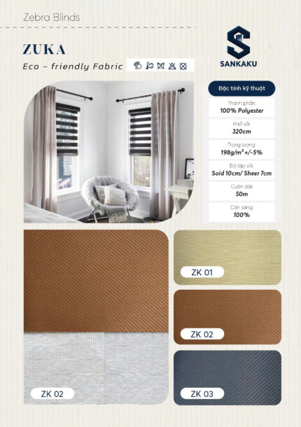 Rèm Cầu Vồng ZUKA SANKAKU