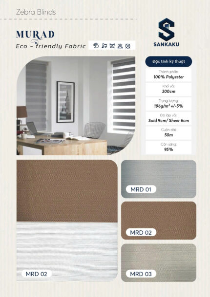 Rèm Cầu Vồng MURAD SANKAKU