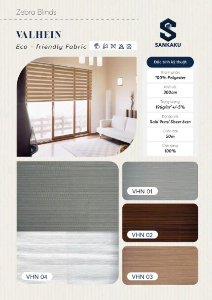 Rèm Cầu Vồng VALHEIN SANKAKU