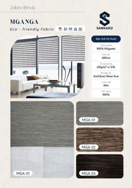 Rèm Cầu Vồng MGANGA SANKAKU