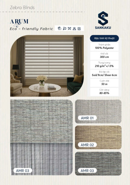 Rèm Cầu Vồng ARUM SANKAKU